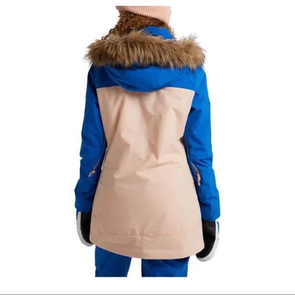 Burton Lelan Snowboard Ski Blue Pink Jacket women - Picture 4 of 9